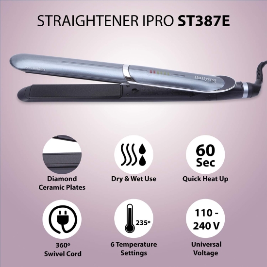 Picture of Babyliss SDE Hair Straightener #ST387