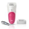 Picture of Braun Silk-épil Wet&Dry Cordless Epilator with 3 extras including a lighted tweezer #5531