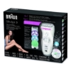 Picture of Braun Silk-épil 9 Epilator with Body Exfoliation Brushes, Shaver head and Deep Massage #9961