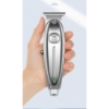 Picture of Kemei Professional Cordless Hair Clipper 0mm All Metal Body Baldheaded T Blade Barber Haircut Machine #1949