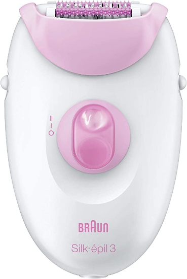 Picture of Braun Silk-epil  epilator with 2 Extras (Sensitive Area Cap, Massage Cap) #3370