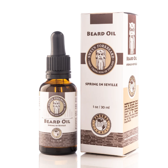 Picture of Sweyn Forkbeard Beard Spring in Seville Beard Oil 30ml