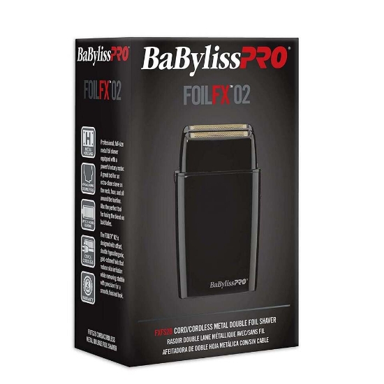 Picture of BABYLISS SHAVER BLACK FXFS2B