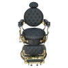 Picture of LEGEND BARBER CHAIR BLACK & GOLD LT858BG