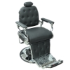 Picture of LEGEND BARBER CHAIR BLK & SILVER LT820BS