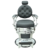 Picture of LEGEND BARBER CHAIR BLK & SILVER LT874BS