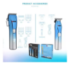 Picture of WMARK HAIR CLIPPER SET NG-603 BLUE