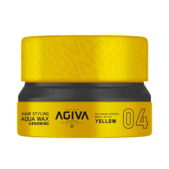 Picture of AGIVA STYLING HAIR WAX AQUA GROOMING - YELLOW 155ML