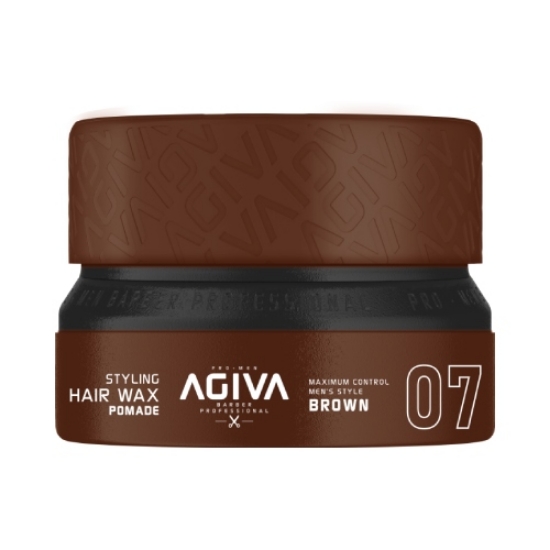 Picture of AGIVA STYLING HAIR WAX POMADE - BROWN 155ML