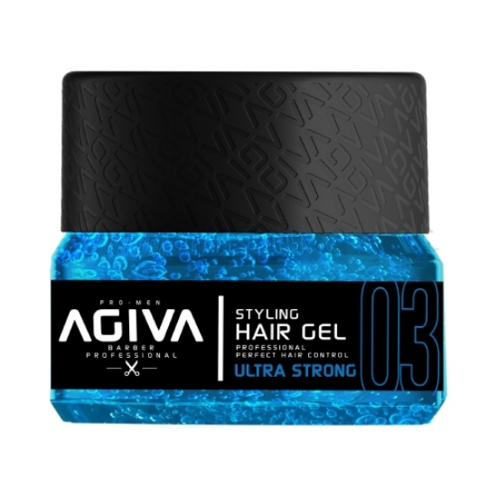 Picture of AGIVA STYLING HAIR GEL ULTRA STRONG - BLUE 700ML