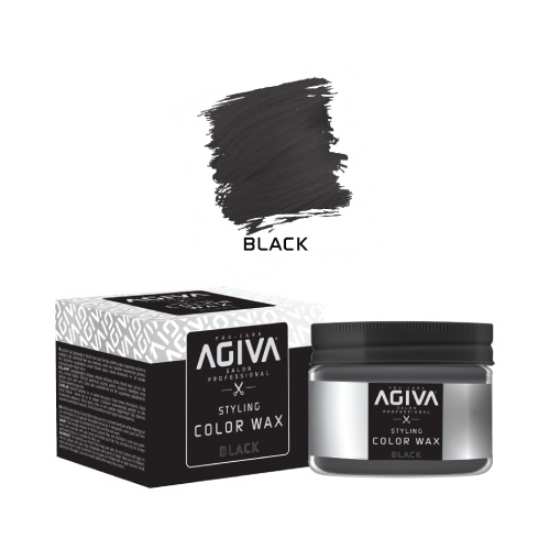 Picture of AGIVA HAIR STYLING COLOR WAX BLACK 120ML