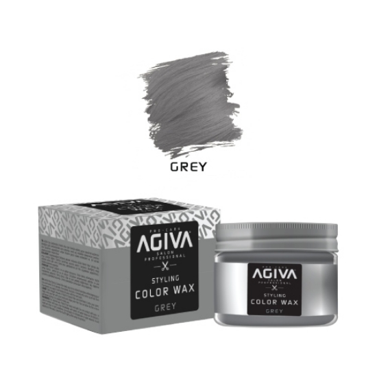 Picture of AGIVA HAIR STYLING COLOR WAX GREY 120ML