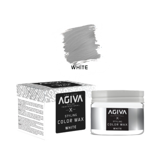 Picture of AGIVA HAIR STYLING COLOR WAX WHITE 120ML