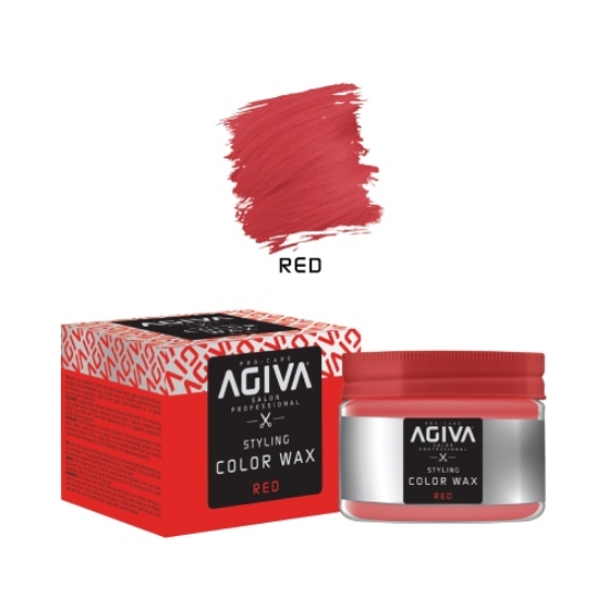 Picture of AGIVA HAIR STYLING COLOR WAX RED 120ML