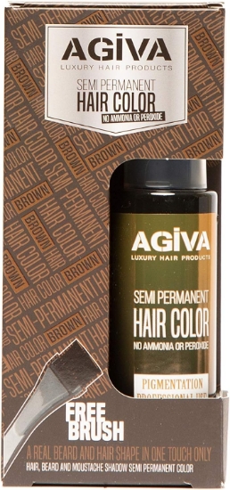 Picture of AGIVA SEMI-PERMANENT MED-BROWN COLOR 125ML