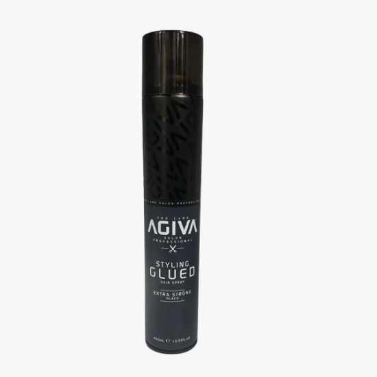 Picture of AGIVA HAIR STYLING SPRAY EXTRA STRONG BLACK - GLUED